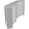 Ekena Millwork 4-in. W x 6-in. D x 6-in. H Balboa Architectural Grade PVC Knee Brace BRCP04X06X06BOA - alternate 5
